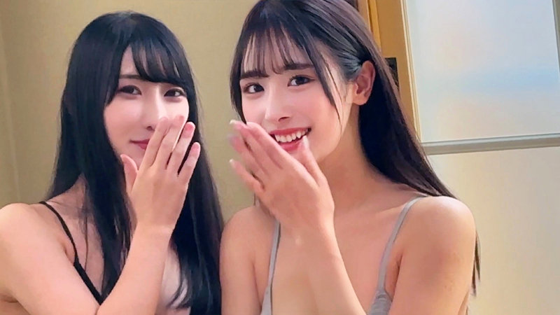 素人 企画単体 誘惑シーン - ゆいか＆みほ