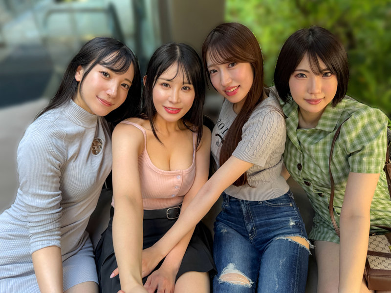 素人 企画単体 ビジュアル - さら＆ひまり＆まりな＆うらら